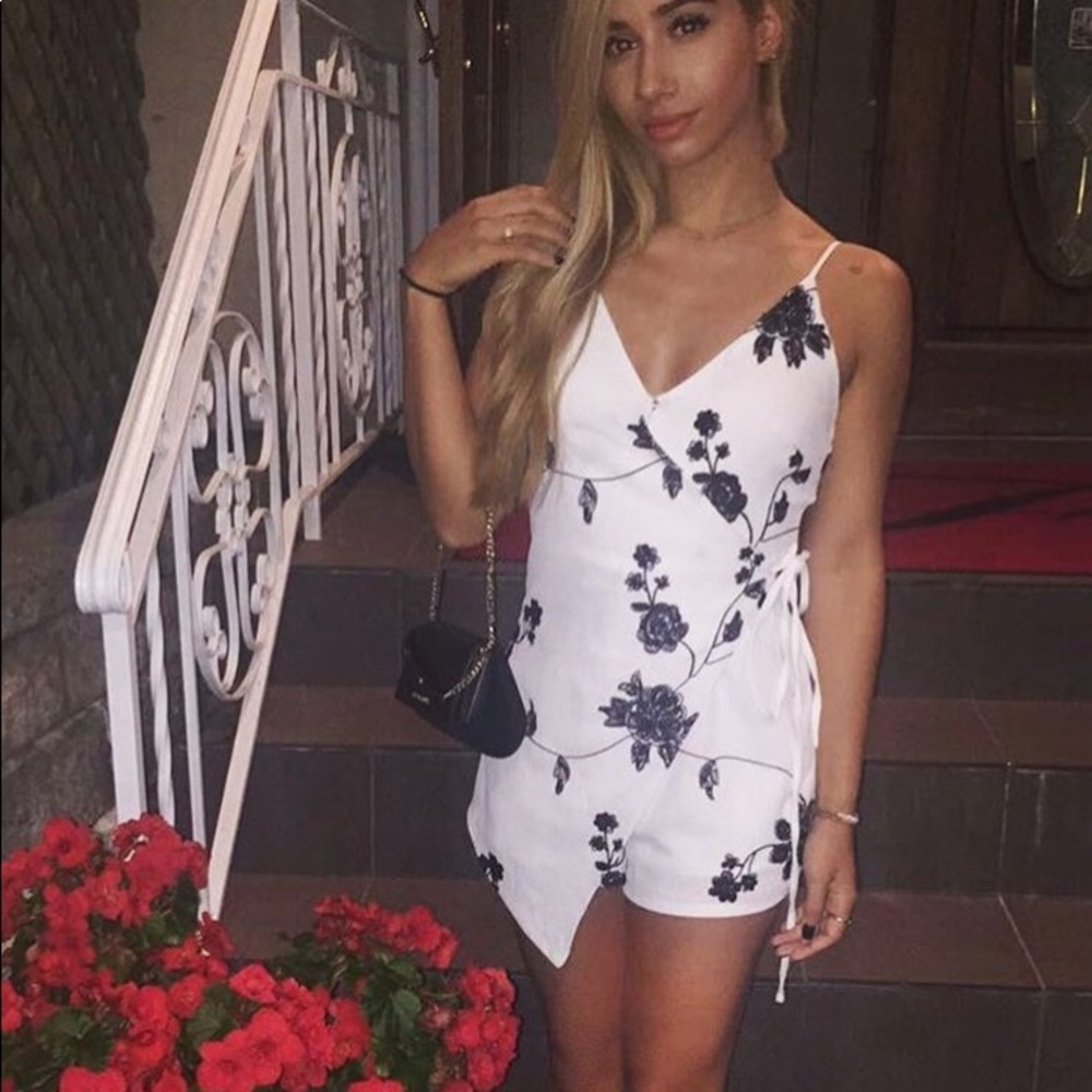Floral romper